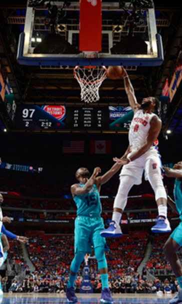 Harris-led Pistons beat Hornets 102-90 in return downtown (Oct 18, 2017)